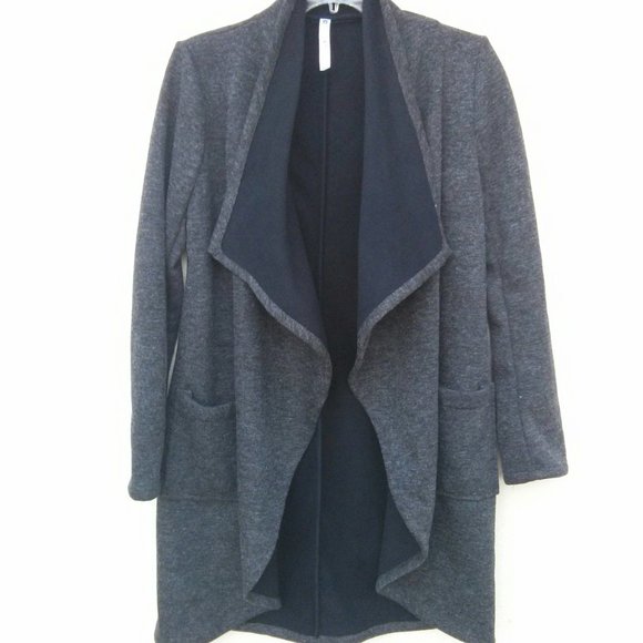 Fabletics Draped Moscow Sweatshirt Coat/Cardi - Picture 2 of 16